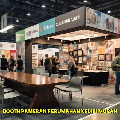 booth pameran perumahan kediri murah